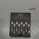 Small Teaspoon,5.5 Inches Stainless Steel Tea Spoons Set Of 8,Espresso Spoon,Durable Dishwasher Safe Small Coffee Spoons,Mini Demitasse Spoon For Dessert (Silver)