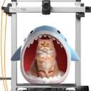 Anycubic 3D Printer Kobra 3 MAX Only, Support Multicolor Needs ACE Pro Large Printing Volume, 600mm/s High-Speed Precise Auto-Leveling & Anti-Skip Upgrade 420 * 420 * 500mm Print Volume