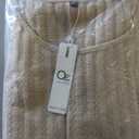 OUGES 2025 Fall Sweater Dress for Women Crew Neck Long Sleeve Knit Lightweight Casual Dresses (Large, Beige)