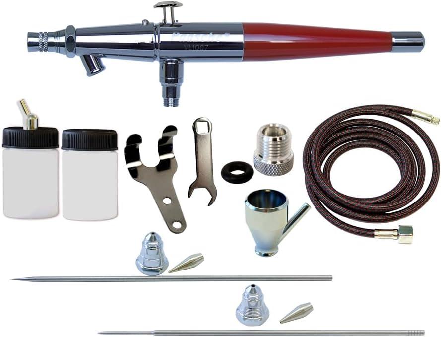 Paasche Airbrush VL-3AS Double Action Siphon Feed Airbrush Set (Made in The USA)