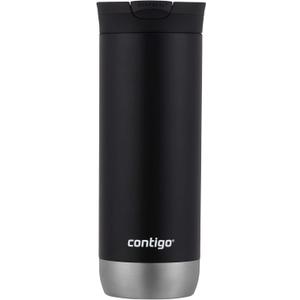 Contigo Huron 2.0 Stainless Steel Travel Mug with SNAPSEAL Lid 20oz. Licorice (20oz (Pack of 1))