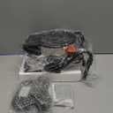 Buyplus Greenhouse Heater with Digital Thermostat, 1500W Outdoor Heaters for Patio, Overheat Protection & 3S Fast Heating, Electric Space Heater for Patio, Garage, Greenhouse, Flower House, Silver