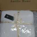 Amlie Home Waffle Cooling Comforter Twin Size, Q-Max 0.45 Double-Sided Lightweight Cooling Blanket for Hot Sleepers, Summer Silk Breathable Bedding Quilt for Night Sweats, 68"x90", White