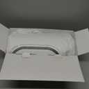 Side Sleeper Pillow  Soft Ergonomic Cervical-Neck-Pillow for Neck Pain Relief, Ice Silk Zipperless Pillowcase, Eco Friendly and Durable Material (White)