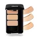 3 Colors Corrector Palette,Moisturizing Long Lasting Waterproof Cream Contour Makeup Palette,Color Correcting Concealer,Natural Flawless Full Coverage Liquid Foundation Set with Makeup Brushes