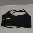 Unthewe Workout Sports Bra for Women Backless Padded Low Impact Bra Gym Yoga Crop Tank Top Size S