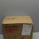 Aeitto Ice Maker Countertop 26lbs/24H, Ice Machine 8 Ice Cubes Ready in 6 Mins, 2 Sizes of Bullet Ice Portable Ice Makers with Basket & Scoop, Auto Self-Cleaning for Home/Kitchen/Office Stainless