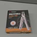 Multitools Pliers Pro, Upgraded Multi Tool With Damascus Knife, Replaceable Wire Cutters and Screwdirver Set, Foldable Multitools with Scissors, Screwdriver, Ideal for Camping,Survival, Repair