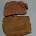 2 Pack Dog Hoodie Warm Hood Dog Sweater Cold Weather Small Dogs Sweatshirt Comfort Pet Clothes for Small Medium Dogs with Pockets Cats Chihuahua Clothes for Male Female Girl Boy Sporty Daily Wear (S (Back: 9.45", Chest: 14.9"), Coffee+Khaki)