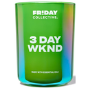 Friday Collective 3 Day Wknd Candle, Fruity Scented, Made with Essential Oils, 8 oz