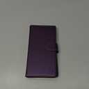 for Samsung Galaxy S24 Plus/S24+ Wallet Case with RFID Blocking Credit Card Holder, PU Leather Flip Kickstand Protective Shockproof Cover Women Men for Samsung S24Plus Phone case (Purple)