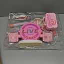 Kids Karaoke Microphone with Adjustable Stand â€“ Bluetooth Kids Karaoke Machine with Lights, Voice Changer, & Recording â€“Microphones for Singing, Christmas & Birthday Gifts for Girls -Pink