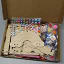 THWAS-LIGHT Wooden Arts and Crafts for Kids - 2 Pack Bird Feeder Wind Chime DIY Kids Crafts - Build and Paint Educational Fun Art Activities Gifts Outside Toys for Boys Girls Ages 3-5 8-12 6-8