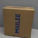 MIULEE Back Tab Beige Curtains 96 Inch Long 2 Panels Set for Living Room Bedroom, Cream Rod Pocket/Pinch Pleated Light Blocking Thermal Insulated Room Darkening Floor to Ceiling Blackout Drapes