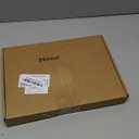 Hotop 12 Pcs Poinsettia Flowers Christmas Artificial Glitter Flower with Clips Poinsettia Christmas Decorations Artificial Flowers for Garland Wreath Tree Home Party(White,Fresh)