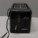 Cuisinart CPT-122BK 2-Slice Compact Plastic Toaster, Black