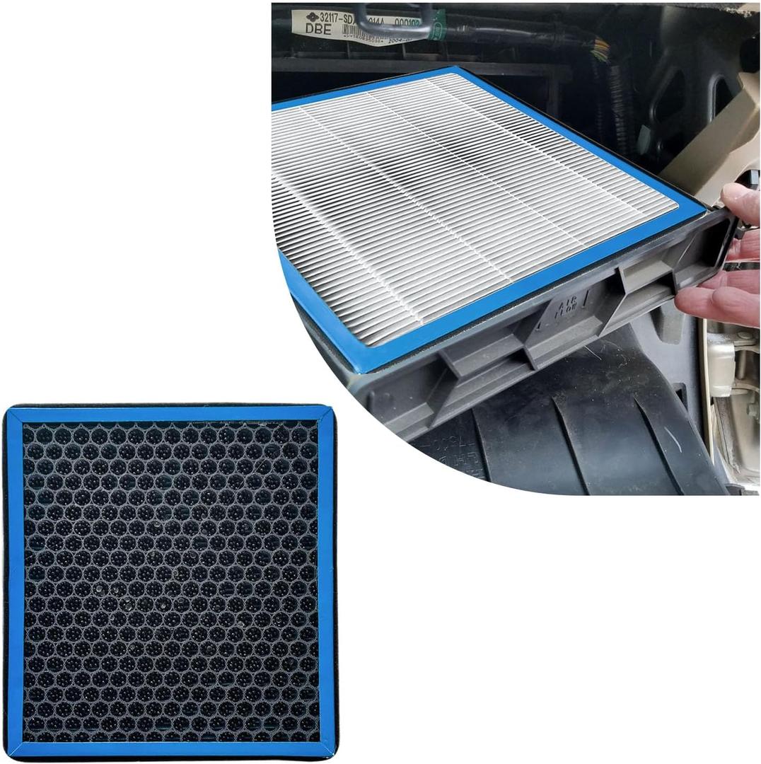 Ziciner CF10285 Activated Carbon Cabin Air Filter Replacement, PM2.5 Filter to Freshens Air for 4Runner Highlander RAV4 Tundra Camry Corolla Sequoia Sienna Avalon Matrix Yaris
