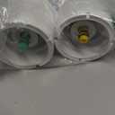 EcoPure ECODWF Dual Stage Water Filter Replacement Set  Fits ECOP20 Under Sink System  NSF-Certified  Reduces Lead, Chlorine, Cysts & More  6-Month Life  Easy, Mess-Free Changes