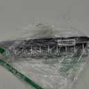 TOPIA HANGER Bra Hanger for Closet, 2 Pack Tank Top Hangers 40 Hooks Capacity Foldable Wood Space Saving Hangers Closet Organizer for Tank Top, Bra, Scarf, Belt, Tie etc - CT46B-2