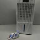 Portable Windowless Air Conditioners, 3-IN-1 Swamp Cooler, Evaporative Air Cooler, 6 Speeds & 3 Modes, 3-Gal Water Tank for Cooling, 20 FT/S Remote Control, Portable Air Cooler for Indoors