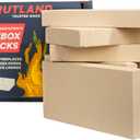 Rutland Fire Bricks, Firebricks for Wood-Burning Fireplaces & Woodstoves, Heat Rated for Residential Use, Ivory, Case of 6