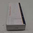 Homemory Gray Flickering Flameless Candles, Battery Operated Acrylic LED Pillar Candles with Remote Control and Timer, Halloween Decor, Set of 5