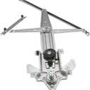 YHTAUTO Front Driver Side Window Regulator without Motor for Chevy Colorado 2004-2012 & GMC Canyon 2004-2012 & Isuzu i-280 i-350 2006, i-290 i-370 2007-2008, Manual