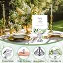 Kathfly Wedding Table Number Holders 1.7 Inch Metal Silver Mini Place Card Holders Bulk Harp-clip Table Sign Stands Card Holder Display Picture Memo Notes Menu for Restaurants Birthday Decor