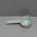 MSBC Melamine Pet Food Scoop, Cat Food Measuring Cups, Comfortable Long Handle Scoop for Dog, Cat, Ferret and Rabbit Food, 1 Cup Size Pet Food Feeding Scoop (Blue)