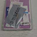 Oxford Spiral Notebook, 1 Subject, College Ruled Paper, 8 x 10-1/2 Inch, Pastel Pink, Orange, Yellow, Green, Blue and Purple, 70 Sheets (63756), Set of 6