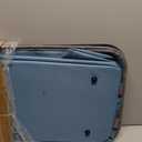 CleverMade Collapsible Laundry Basket 2 Pack 60L (16 Gal) Foldable Clothes Hamper with Reinforced Handles, Space Saving Fabric Laundry Bin, Holds 55 lbs, Flat Folding for Dorm, Apartment & RV - Denim