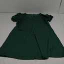 Halife Womens Summer Dresses Casual Puff Short Sleeve V-Neck T Shirt Dress with Pockets, XL