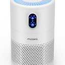 MOOKA Air Purifiers for Home Large Room up to 1076 ft², H13 True HEPA Air Filter Cleaner, Odor Eliminator, Remove Smoke Dust Pollen Pet Dander, Night Light