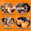 Halloween Party Favors for Kids,24 Packs Mini Pop Fidget Toys with Novelty Cards, Bulk Trick or Treat Keychain for Toddler Teen Age 3-8,8-12,Halloween Goodie Bag Stuffers Classroom Prizes Sensory Toy