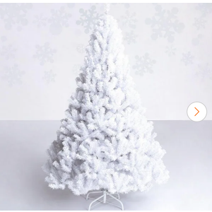 6 ft. Artificial PVC Christmas Tree with Stand White