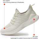 KEEZMZ Womens Ladies Walking Running Shoes Slip On Lightweight Casual Tennis Sneakers Clothes Shoes, 36