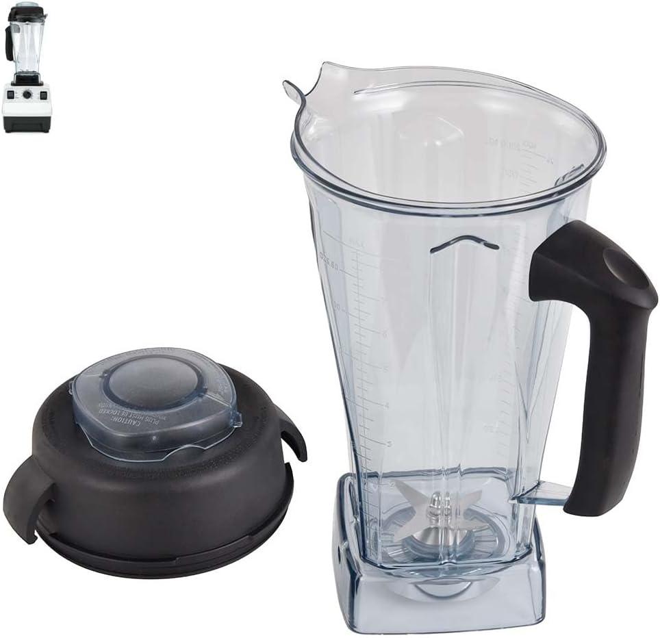for Blenders 64Oz Container, replace 5000 5200 6300 6500 7500 Pro 200 500 750 vm0101 vm0102 E310 320 etc, compatible with Classic/Explorian/Professional/Propel Series Pitcher Jar Cup