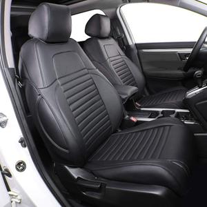 EKR Accord Seat Covers for Honda Accord 2023 2024 2025 2026 EX,SE &2023-2026 (Hybrid) Sport,EX-L,Sport-L,Touring,(Rear Row W/40/60 Split Backrest),Leather Seat Covers for Trucks Full Set (Black)
