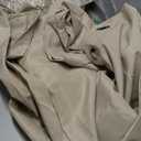 HolidayIdeas Outdoor Curtains for Patio Waterproof 4 Panels 110x108 Inch-Windproof Weatherproof Privacy Wide Cream Curtains-Grommet Top and Tab Bottom Drape for Pergola, Porch, Gazebo, Backyard