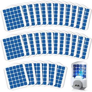 Qualirey 30 Pack Refills Cards Compatible with WowCatch Flying Insect Trap N386E, Sticky Glue Cards, Bug Catcher Refill Pads for Indoor Mosquito, Gnat, Fly & Other Bugs