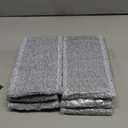 Microfiber Mop Pads 24 inch Pads Replacement Kit 6 Pack Reusable Head Wet Dry Mops Refill Fit for Most Flat Mop Frame