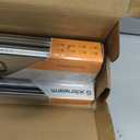 Goldenwarm 5 Pair Metal Silver Drawer Slides 22 Inch, Side Mount Ball Bearing Full Extension Glides for Dresser, Tool Box, Trash Can, and Kitchen Cabinets, Heavy Duty 100 LB Capacity