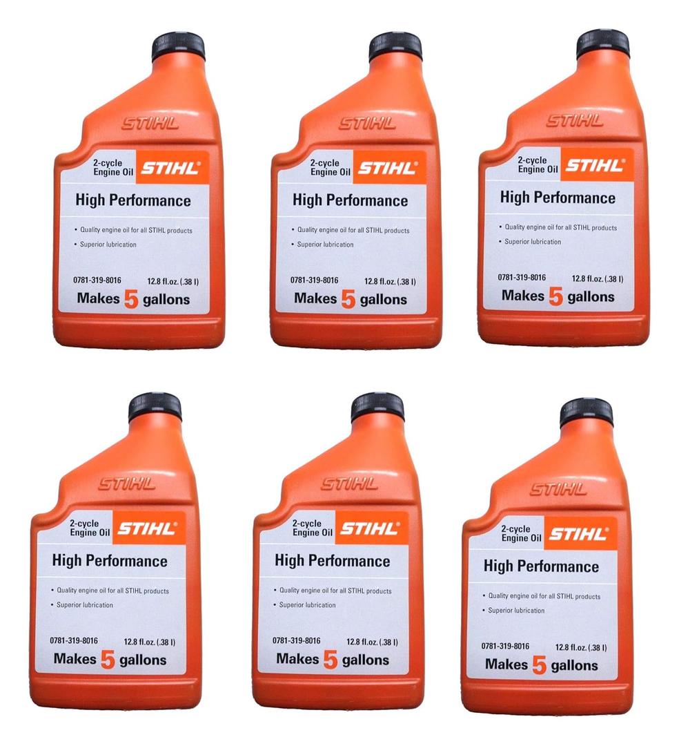 STIHL 2-Cycle Engine Oil, Pack of 6