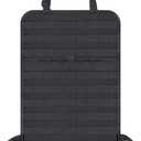 IronSeals Car Seat Back Organizer, Tactical Molle Panel Sag Proof Vehicle Seat Cover Protector Nylon Car Seat Back Hanger Bag Pad (Black)