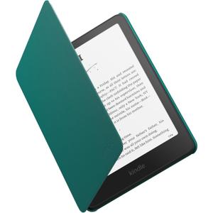 Amazon Plant-Based Leather Case- Lightweight, Protective Cover Designed with Sustainability in Mind for Kindle Paperwhite and Kindle Colorsoft (Jade)
