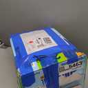 IOHOUZE Abstract Runner Rug 3x20 Ft Extra Long Washable Runners for Hallways, Non Slip Kitchen Runner Printed Faux Wool Entryway Runner Indoor, Modern Abstract Floor Carpet for Hall Stair, Black Grey