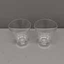 Gerrii 48 Pcs Clear Plastic Tumblers Drinking Cups Reusable Unbreakable Juice Acrylic Glasses Dishwasher Safe Plastic Glasses for Adults Picnic Party Kitchen (8 oz, Classic)