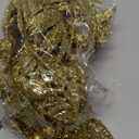 ROSELEAF 28 Pack Artificial Glitter Berry Stem Ornaments, Gold Christmas Ornaments Flower Branches Picks for Xmas Tree Decoration Gift Decor Small Vase Home Holiday Wedding Party Decor