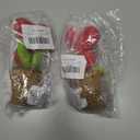 2 x Gifts for Her, Crochet Heart Flowerpot for Wife Girlfriend from Husband Boyfriend Couple Gift Romantic Heart Present Wedding Birthday Gift for Women Men Office Home Decor