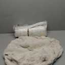 EHEYCIGA Small Dog Bed and Cat Couch for Puppy and Kitten - Fluffy Faux Rabbit Fur Pet Sofa with Washable Removable Cover, Waterproof and Non-Slip, 23 Inch Cream